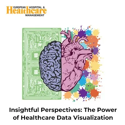 a brain and heart with colorful spots