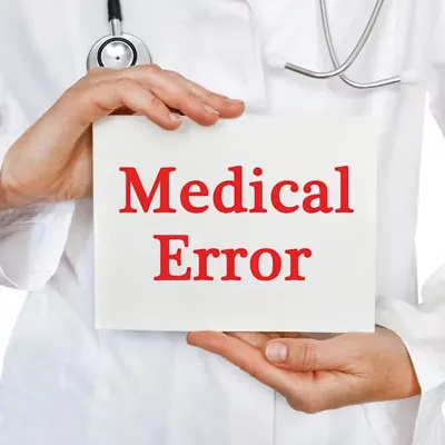 Illustration of medical errors in hospitals