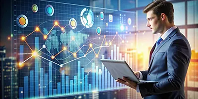 Data analyst working with healthcare error reports