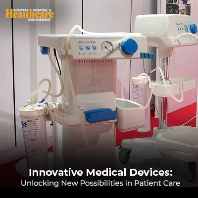 a medical device that is on display in a room